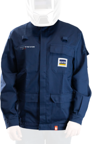 Welding Jacket GYS Pro ATEX Multi-Risk 330g/m² Cotton-Polyester Size M