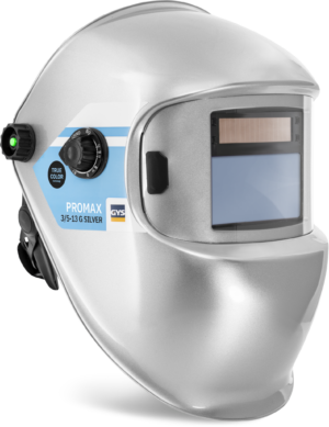 Welding Helmet GYS Promax 3/5-13G Silver True Colour Auto-Darkening 0.08ms