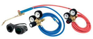 Gas Welding Complete Set GYS Oxygen and Acetylene Regulators EN ISO 2503