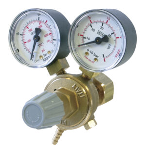 Welding Gas Regulator GYS Dual Gauge Flowmeter 0-15 L/min MIG TIG and MAG