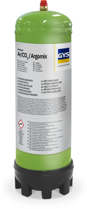 Disposable Argon and CO2 Gas Cartridge GYS 2.2L MIG Welding