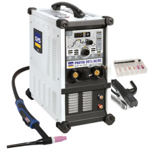 TIG Welder GYS PROTIG 201L AC/DC Single Phase Liquid Cooled with TIG20B 4m Torch