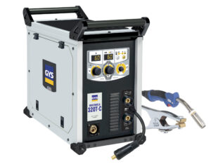Multiprocess Welder GYS Multiweld 320T-C Three-Phase MIG/MAG MMA with Accessories