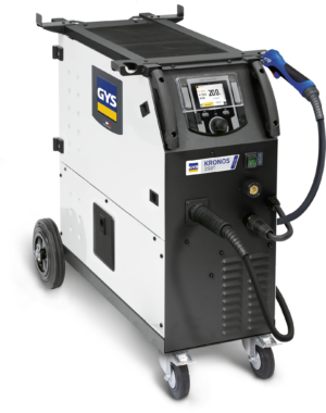 MIG Welder GYS Kronos 250T Three-Phase 15-250A Synergic MIG/MAG MMA TIG with Accessories