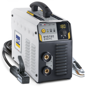 MMA and TIG Lift Inverter Welder GYS GYSTEC E180 PFC 180A with Case