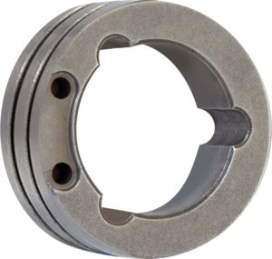 MIG Wire Feed Rollers GYS Twin Steel Cored 1.6/2.4mm Yellow/Grey Pack of 4