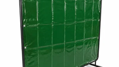 SIF PVC Green Curtain 1.74M X 2.34M