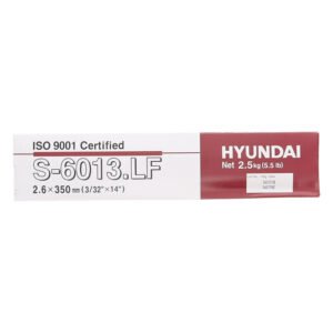 MMA Electrodes Hyundai S-6013.LF Mild Steel E6013 2.5kg 2.6mm and 3.2mm