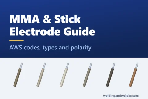 MMA Stick Electrode Guide: AWS Codes, Types and Uses