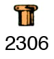 Stud Trim 4.5mm x 3mm 7667 Tecna for Pack 50