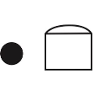Electrode Cap Round D=13mm Tecna for 8mmID