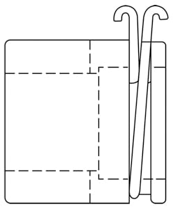 Auto Spotter Outer Electrode for 7605/7607 Tecna