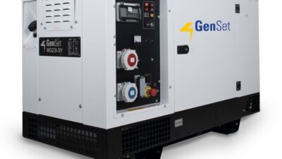 Generator GenSet PG33 33kVA 400V/230V Yanmar 1500rpm Silenced