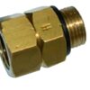 Nederman Swivel Coupling 1/2 Male to 1/2 Female, Brass